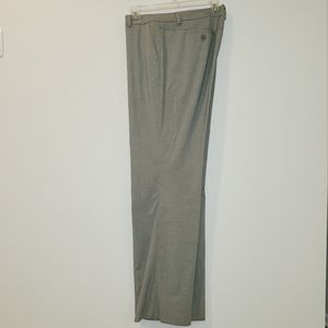 SOLD* NY&C Stretch Grey White Pinstripe Trouser Pants Sz 12